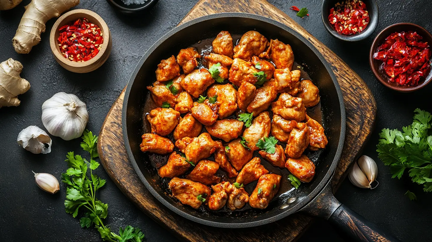 Marinade de poulet pour ramen épicé