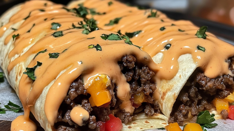 Burritos au Bœuf et Légumes – Recette Gourmande et Facile