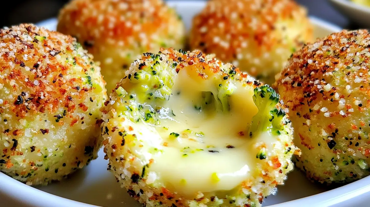 Boulettes de Brocoli et Fromage au Four